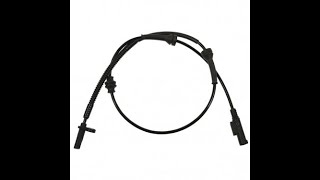 Fiat 500 Rear Brake ABS Wheel Speed Sensor Wire Replacement Install