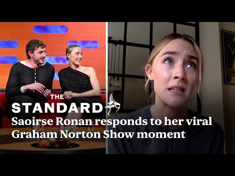 シアーシャ・ローナン、グラハム・ノートン・ショーでのポール・メスカルとエディ・レッドメインのシャットダウンに反論 (Saoirse Ronan responds to her viral Graham Norton Show shutdown of Paul Mescal and Eddie Redmayne)
