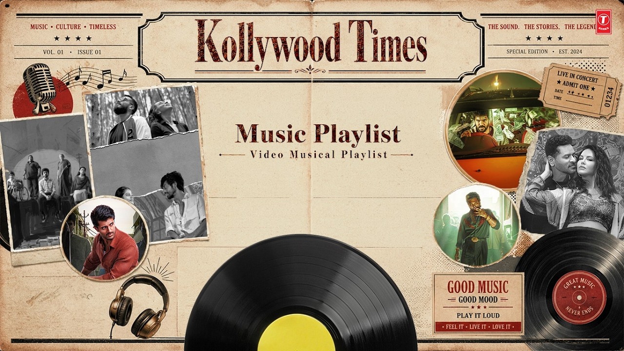 Live: Kollywood Times Superhit Music Video Playlist | Con City | Por | Kadhal Reset Repeat | Peddi