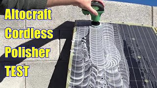 ALTOCRAFT Cordless Cleaning SCRUBBING POLISHING Tool Test and Review #founditonamazon