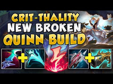 TRY THIS *NEW* CRIT-THALITY BUILD AFTER THE QUINN NERF! LETHALITY QUINN IS OP AGAIN (SHAQUINN BUILD)