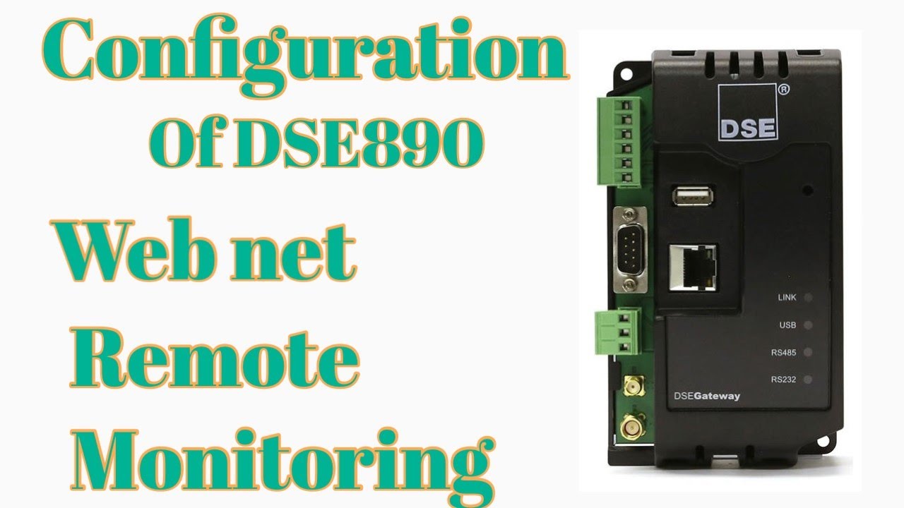 How to configure the DSE890 Web Net benzblogs