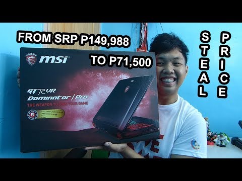 MSI GT72VR 6RE Dominator Pro Tobii (GTX 1070 Desktop Performance) Unboxing + Review - Vlog