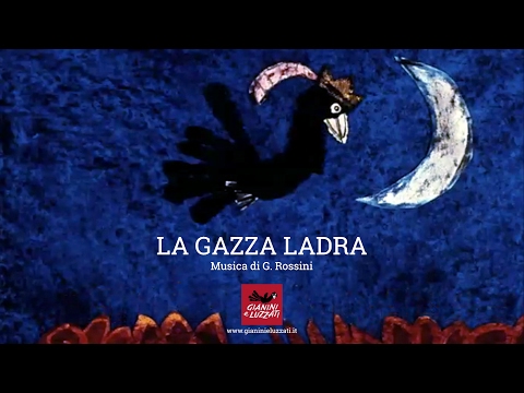 La gazza ladra (1964). Episodio di “Omaggio a Rossini”, di Giulio Gianini ed Emanuele Luzzati