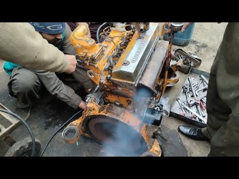 Full Restoration Komatsu 4D95L Diesel Engine Overhauling