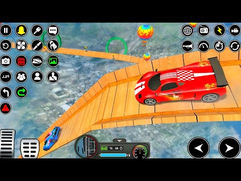 Vertical mega ramp Impossible Simulator | Car Driving Ramp 3D - Android Gameplay  