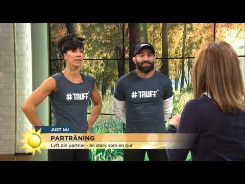 Här går parträningen inte som planerat... - Nyhetsmorgon (TV4)