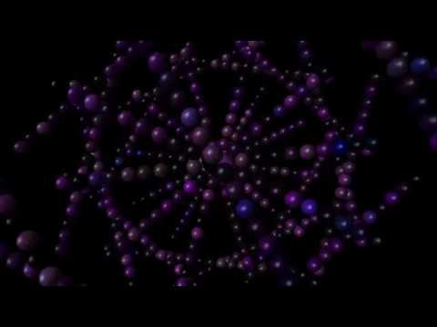 Club Visuals 801 - Purple dots slow moving motion background HD