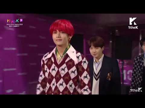 BTS ON RED CARPET @Melon Music Awards 2018