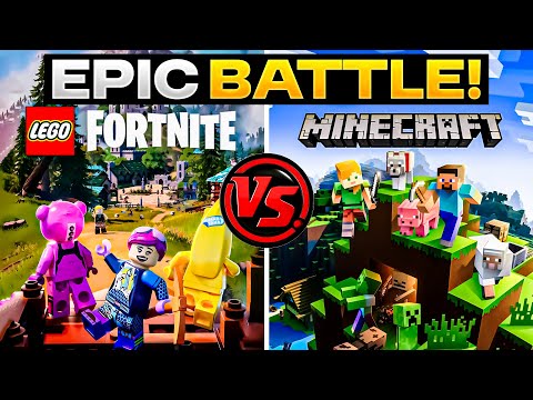 LEGO Fortnite VS Minecraft