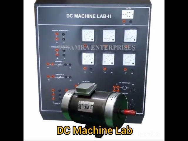 Machine Lab Trainers - Motor Generator Set for Lab Experiment ...