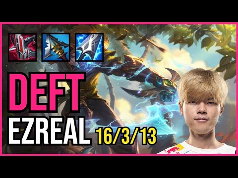 DEFT - EZREAL vs KAI'SA ADC - KR Grandmaster - Patch 11.4
