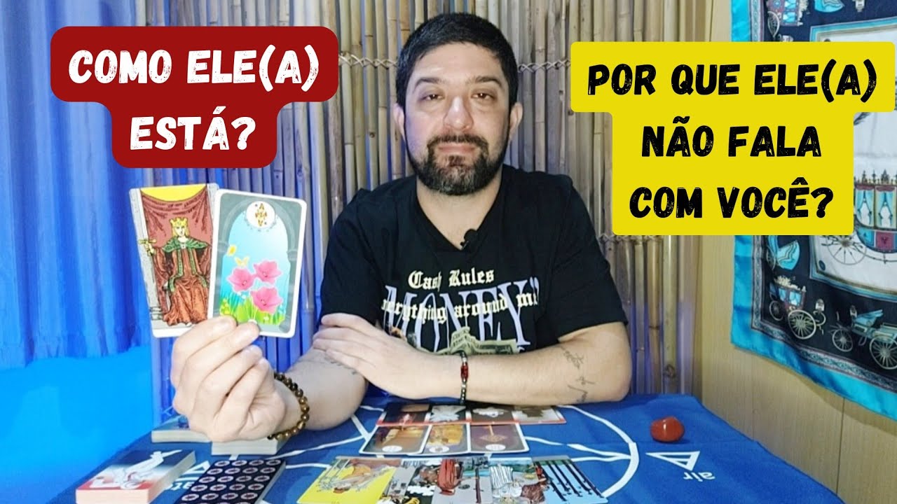 🔮 Por que ele(a) não fala com você? Como ele(a) está? 💘 Tarot