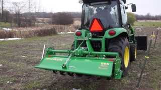 Farming with a John Deere Tiller 665