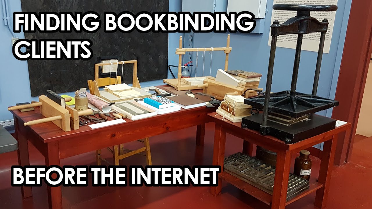 Looking for Bookbinding Commissions Before the Internet Era - Peter Geraty
