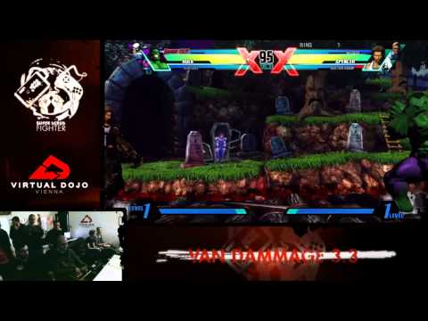 UMVC3 - roman [hu/se/ta] vs. dansen [sp/do/we] - VanDammage 3.3 Losers Bracket