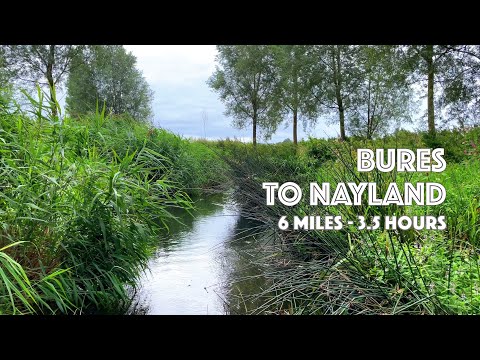 Bures to Nayland Paddle board, Kayak & Canoe Route (River Stour).