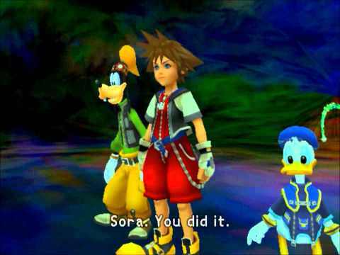 KH1 Cutscenes Part 199 - Behemoth Defeated (English)