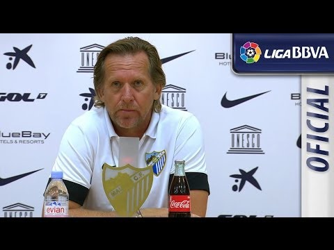 Rueda de Prensa de Schuster tras el Málaga CF (4-1) Granada CF - HD