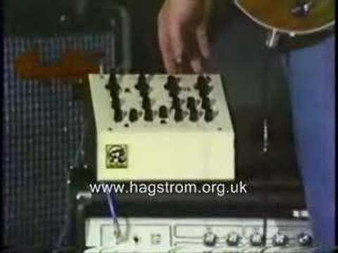 Hagstrom  Ampeg patch 2000 swede bass guitar 1976 Mahogany original vintage synth analog image 19