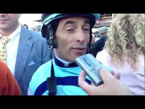 John Velazquez comments on Verrazano's Wood Memorial win