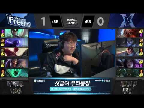 KingZone vs Afreeca Highlights | LCK Worlds Qualifier 2019
