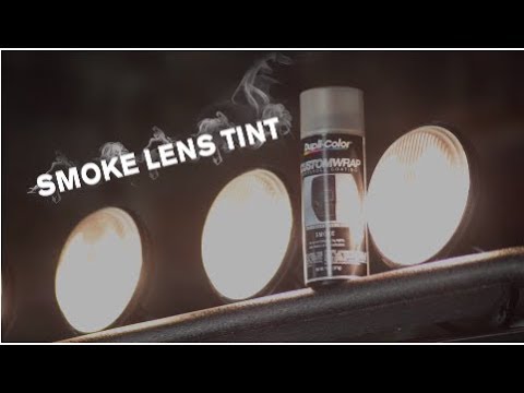 Dupli-Color® How To: Custom Wrap Removable Smoke Lens Tint
