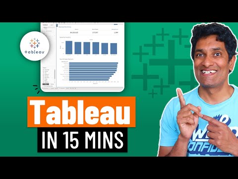 Learn Tableau in 15 minutes and create your first report (FREE Sample Files)