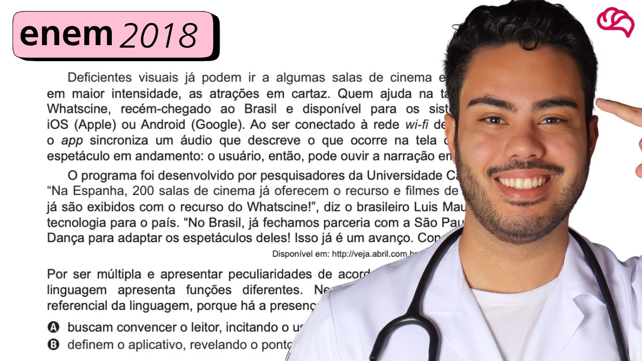 Resolução em Vídeo — Questão 12 ENEM 2018
