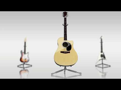 Guitar 3D - Studio by Polygonium: Acoustic Guitar (Preview for iOS & Android)