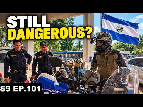 Finally Entering El Salvador 🇸🇻 Once the Murder Capital of the World S9 EP 101| Pakistan to Americas