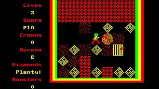 Repton 3 on the Acorn Electron - Screen E