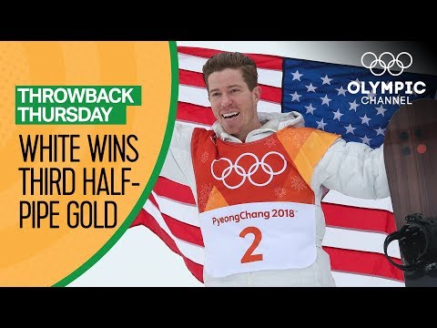 Shaun White’s Full Gold Medal Snowboard Halfpipe competition @ PyeongChang 2018 | Throwback Thursday