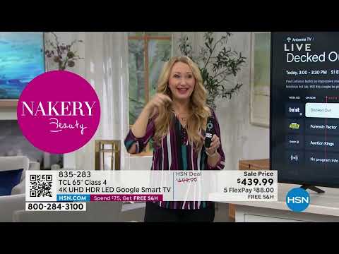 TCL 65" Class 4 4K UHD HDR LED Google Smart TV