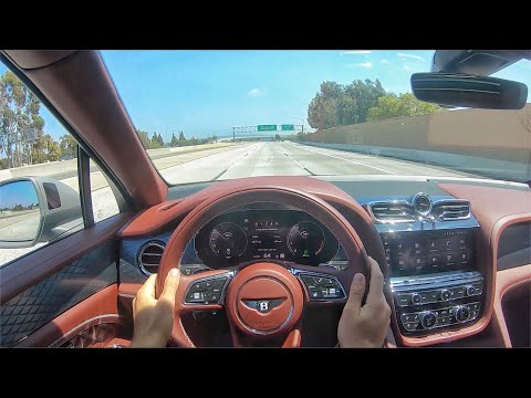 2021 Bentley Bentayga V8 POV Test Drive (3D Audio)(ASMR)