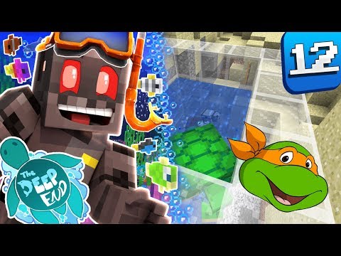 Minecraft The Deep End SMP Episode 12: Ninja Turtle