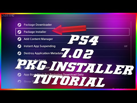 PS4 7.02 JAILBREAK INSTALL PKG FILES [USB] TUTORIAL