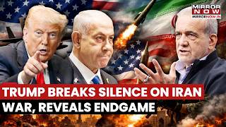 US-Iran War: Trump Breaks Silence On Ending The Middle East Conflict
