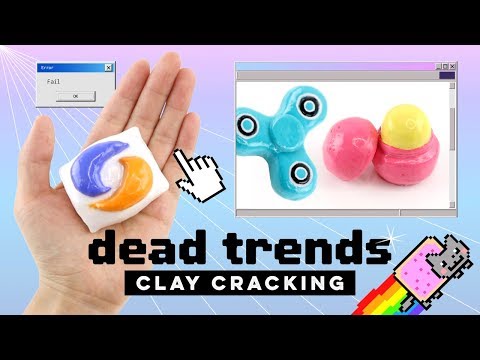 VIRAL TRENDS Clay Cracking! Nostalgic DIYs & ASMR Compilation