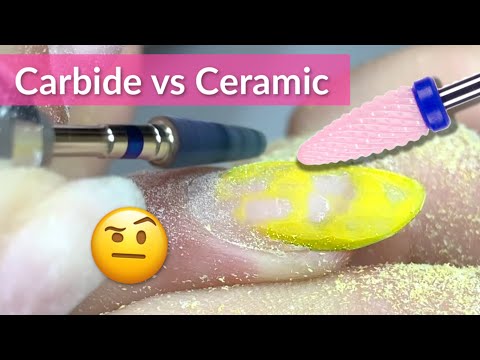 Ceramic and Carbide drill Bits for Gel Nails Removal