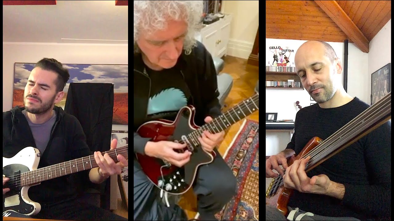 Brian May CHALLENGE with Cello vs Guitar | Last Horizon - YouTube