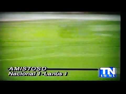 Nacional 1 Lanús 1 (amistoso 1993)