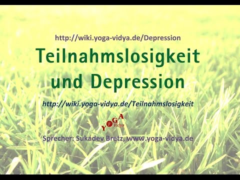 Teilnahmslosigkeit und Depression - Psychologie im Alltag