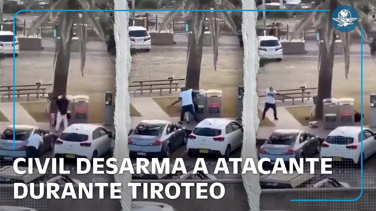 Civil desarma a tirador durante ataque antisemita en Bondi Beach
