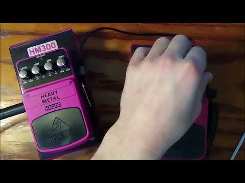 Playing With Behringer Distortion Pedals