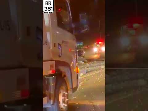 Acidente na BR 381,Fernão Dias em Mairiporã SP.