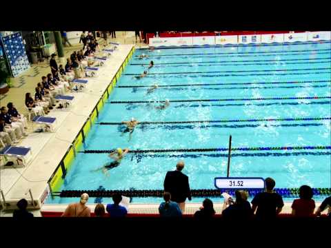 50m breast women's:50m brasse femmes   2014 Canadian Swimming Trials