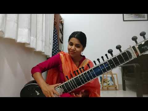Pahile Na Me Tula | पाहिले न मी तुला, तू मला न पाहिले | Instrumental| Kalyani Deshpande | Sitar