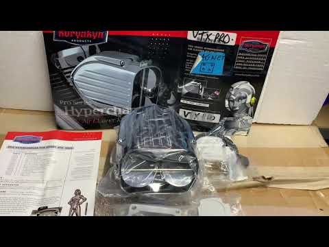 Honda VTX1800 pro hyper charger from kuryakyn motorcycle accessories awesome power Custom Cruisers