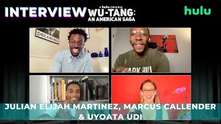 Wu-Tang: An American Saga S2 interview: Julian Elijah Martinez, Marcus Callender, Uyoata Udi video